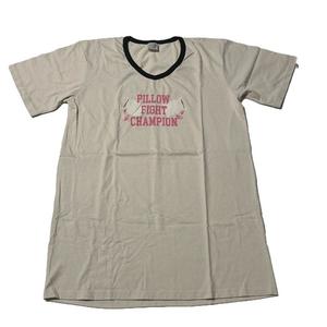 The Good Night Shirt L XL Pillow Fight Champion Short Sleeve Oversized